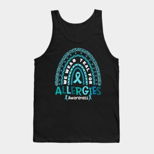 In May We Wear Teal for Allergies Awareness Tank Top